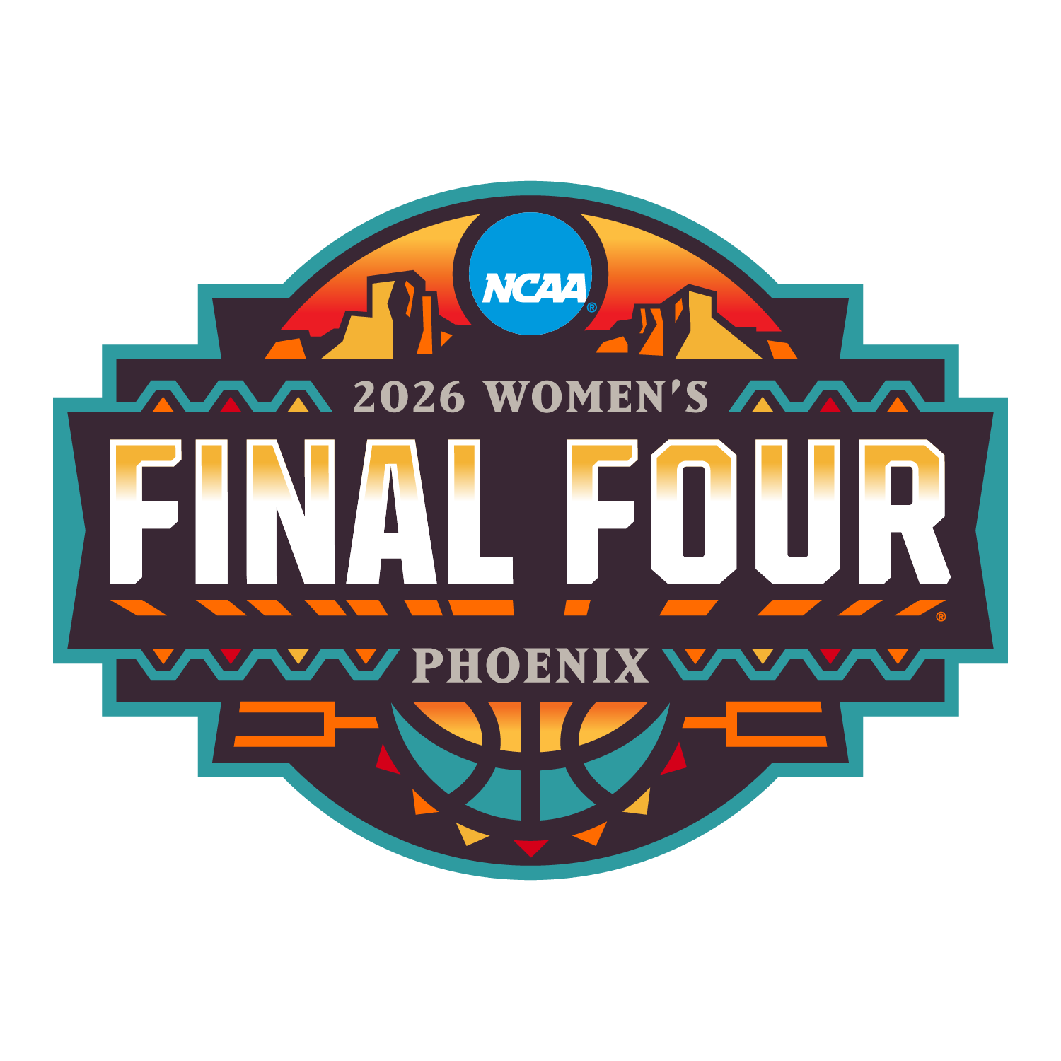 NCAA bracket for the 2026 Division I women's basketball tournament