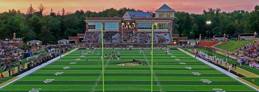 DII football stadiums