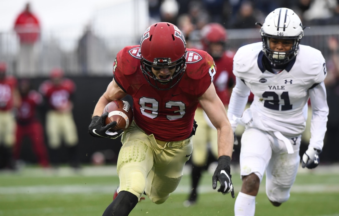 The 2018 game was played at Fenway Park.