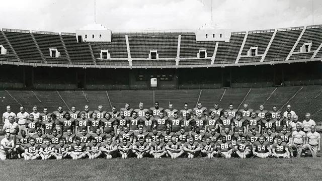 Ohio State won a national title in 1954.