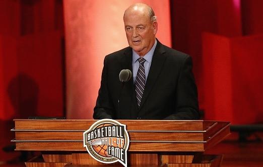 Tom Jernstedt is inducted into the Naismith Basketball Hall of Fame