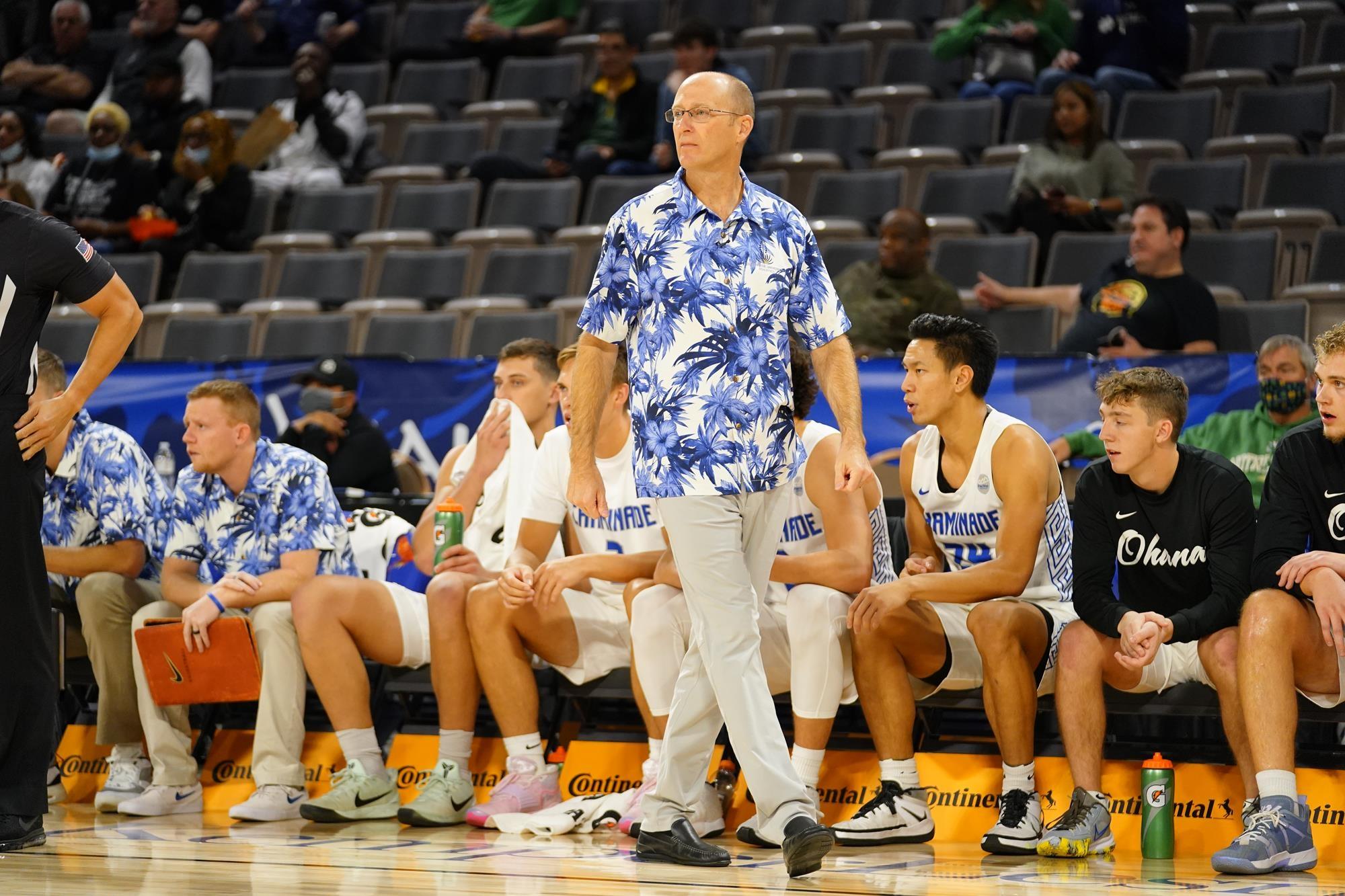 Chaminade coach Eric Bovaird