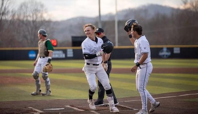 North Greenville celebrates becoming the No. 1 team in DII baseball.