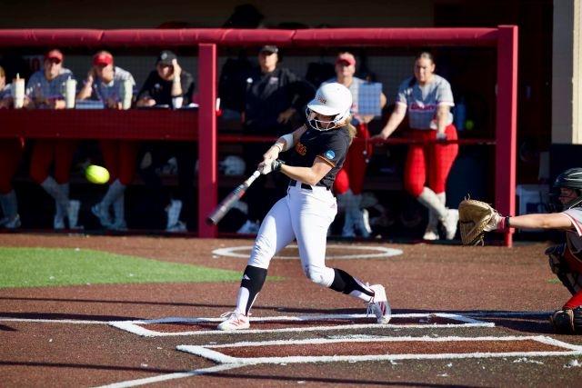 Pittsburg softball player