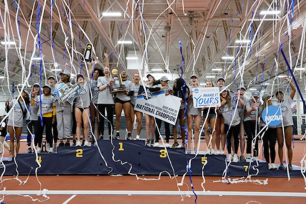 Pittsburg State wins the 2025 DII indoor track and field championship