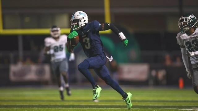 Corey Scott is off to the races for West Florida.