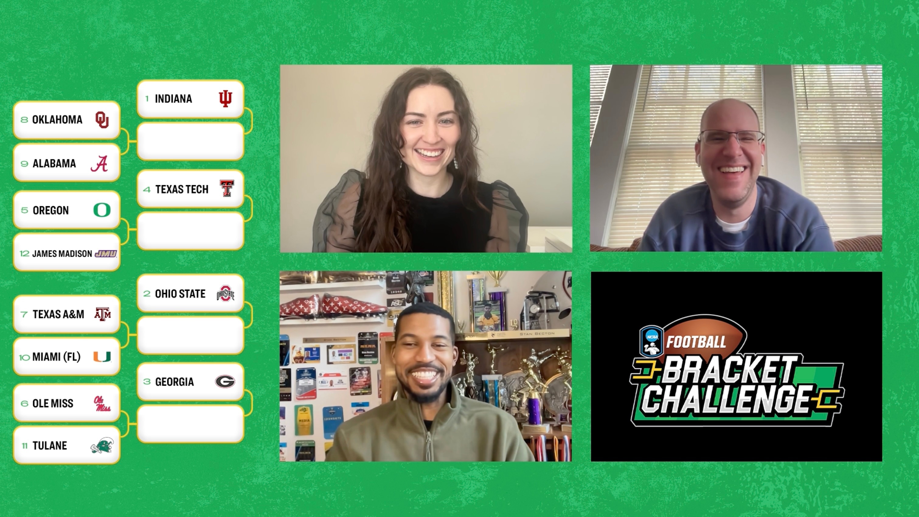 krikya888s.com staff analyzes how the nation is picking the CFP in the College Football Bracket Challenge